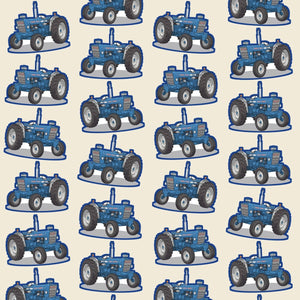 Furrow & Fields Kids T-Shirt Kids Ford 7000 Tractor T-Shirt – Cream Quality Farmers Merch