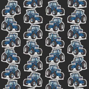 Furrow & Fields Kids T-Shirt Kids Ford TW-15 Tractor T-Shirt – Charcoal Quality Farmers Merch