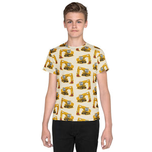 Furrow & Fields Kids T-Shirt Kids JCB 804 Tractor T-Shirt – Cream Quality Farmers Merch