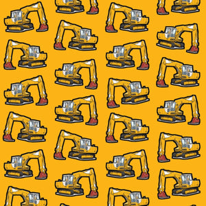 Furrow & Fields Kids T-Shirt Kids JCB 804 Tractor T-Shirt – Yellow Quality Farmers Merch