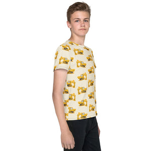 Furrow & Fields Kids T-Shirt Kids JCB 806 Tractor T-Shirt – Cream Quality Farmers Merch