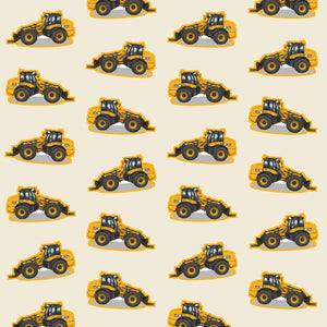 Furrow & Fields Kids T-Shirt Kids JCB TM420 Tractor T-Shirt – Cream Quality Farmers Merch