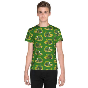 Furrow & Fields Kids T-Shirt Kids John Deere 530 Tractor T-Shirt – Green Quality Farmers Merch