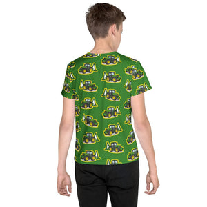 Furrow & Fields Kids T-Shirt Kids John Deere 6910 Tractor T-Shirt – Green Quality Farmers Merch