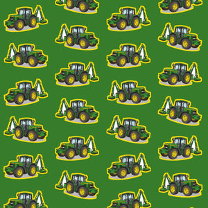 Furrow & Fields Kids T-Shirt Kids John Deere 6910 Tractor T-Shirt – Green Quality Farmers Merch