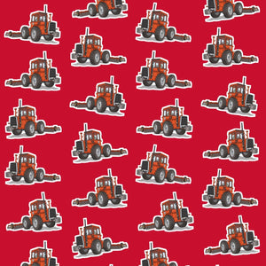 Furrow & Fields Kids T-Shirt Kids Massey Ferguson 1200 Tractor T-Shirt – Red Quality Farmers Merch