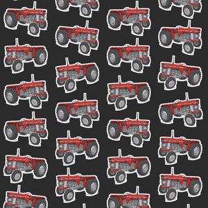 Furrow & Fields Kids T-Shirt Kids Massey Ferguson 165 Tractor T-Shirt – Charcoal Quality Farmers Merch