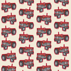 Furrow & Fields Kids T-Shirt Kids Massey Ferguson 165 Tractor T-Shirt – Cream Quality Farmers Merch