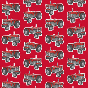 Furrow & Fields Kids T-Shirt Kids Massey Ferguson 165 Tractor T-Shirt – Red Quality Farmers Merch
