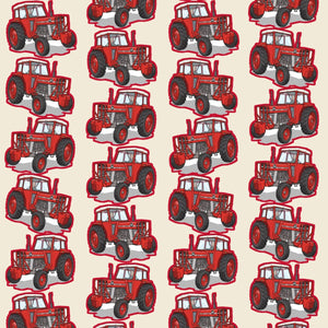 Furrow & Fields Kids T-Shirt Kids Massey Ferguson 188 Tractor T-Shirt – Cream Quality Farmers Merch