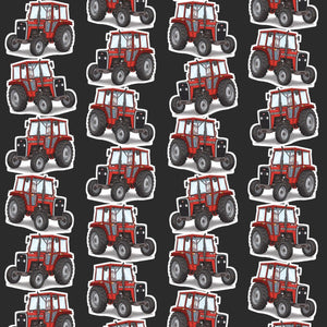 Furrow & Fields Kids T-Shirt Kids Massey Ferguson 240 Tractor T-Shirt – Charcoal Quality Farmers Merch