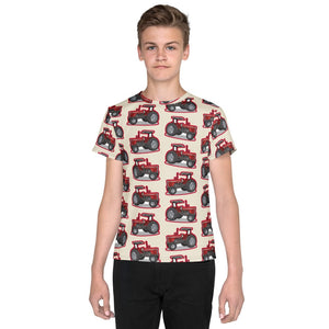Furrow & Fields Kids T-Shirt Kids Massey Ferguson 399 Tractor T-Shirt – Cream Quality Farmers Merch