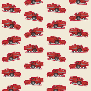 Furrow & Fields Kids T-Shirt Kids Massey Ferguson 520 Tractor T-Shirt – Cream Quality Farmers Merch