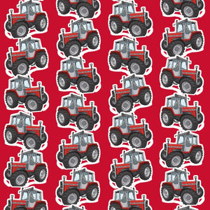 Furrow & Fields Kids T-Shirt Kids Massey Ferguson 690 Tractor T-Shirt – Red Quality Farmers Merch