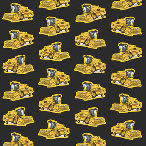Furrow & Fields Kids T-Shirt Kids New Holland 8070 Tractor T-Shirt – Charcoal Quality Farmers Merch