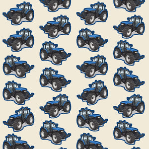Furrow & Fields Kids T-Shirt Kids New Holland TM 135 Tractor T-Shirt – Cream Quality Farmers Merch