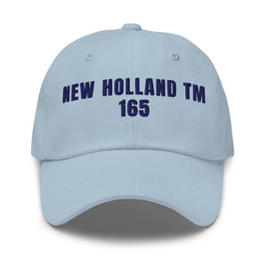 Furrow & Fields Light Blue New Holland TM 165 | Classic Dad Hat Quality Farmers Merch