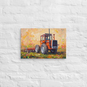 Furrow & Fields Massey Ferguson 1200 Splash Art | Canvas Quality Farmers Merch