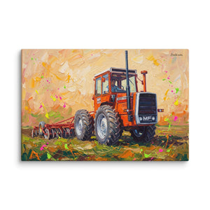 Furrow & Fields Massey Ferguson 1200 Splash Art | Canvas Quality Farmers Merch