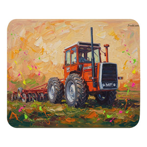 Furrow & Fields Massey Ferguson 1200 Splash Art | Mouse Mat Quality Farmers Merch