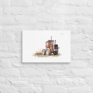 Furrow & Fields Massey Ferguson 1200 Watercolor | Canvas Quality Farmers Merch