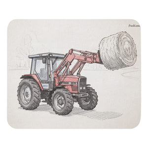Furrow & Fields Massey Ferguson 3070 Autotronic Pencil Sketch | Mouse Mat Quality Farmers Merch