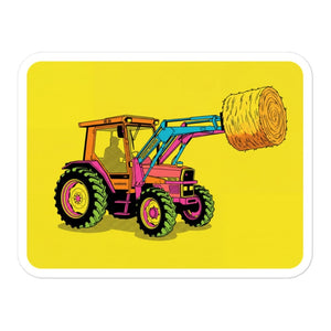 Furrow & Fields Massey Ferguson 3070 Autotronic Pop Art | Bubble-free stickers Quality Farmers Merch