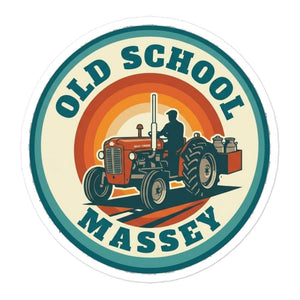 Furrow & Fields Massey Ferguson 35X OLD SCHOOL MASSEY Retro | Bubble-free stickers Quality Farmers Merch