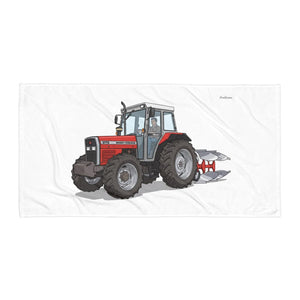 Furrow & Fields Massey Ferguson 375 | Beach Towel Quality Farmers Merch