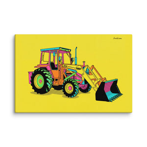 Furrow & Fields Massey Ferguson 50E Pop Art | Canvas Quality Farmers Merch