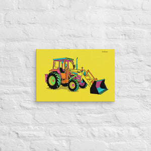Furrow & Fields Massey Ferguson 50E Pop Art | Canvas Quality Farmers Merch