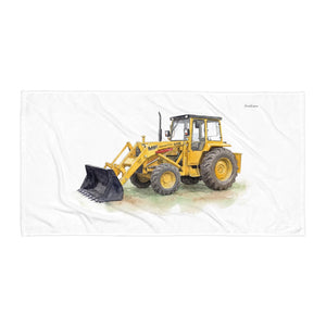 Furrow & Fields Massey Ferguson 50E Watercolor | Beach Towel Quality Farmers Merch