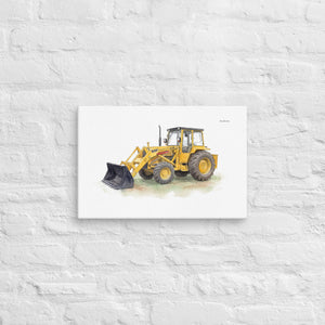 Furrow & Fields Massey Ferguson 50E Watercolor | Canvas Quality Farmers Merch