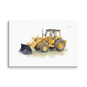 Furrow & Fields Massey Ferguson 50E Watercolor | Canvas Quality Farmers Merch