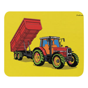 Furrow & Fields Massey Ferguson 6180 Pop Art | Mouse Mat Quality Farmers Merch