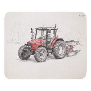 Furrow & Fields Massey Ferguson 6255 Pencil Sketch | Mouse Mat Quality Farmers Merch