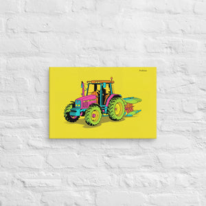 Furrow & Fields Massey Ferguson 6255 Pop Art | Canvas Quality Farmers Merch