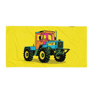Furrow & Fields Mercedes-Benz MB-trac 1100 Pop Art | Beach Towel Quality Farmers Merch