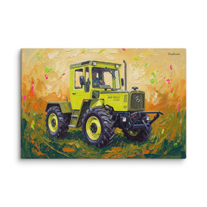 Furrow & Fields Mercedes-Benz MB-trac 1100 Splash Art | Canvas Quality Farmers Merch