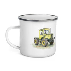 Furrow & Fields Mercedes-Benz MB-trac 1100 Watercolor | Enamel Mug Quality Farmers Merch