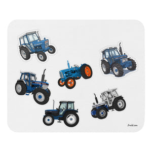 Furrow & Fields Mouse Pad Ford Mouse Pad No. 2 | White Background Quality Farmers Merch