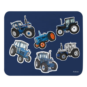 Furrow & Fields Mouse Pad Ford Mouse Pad No. 3 | Coloured Background Quality Farmers Merch