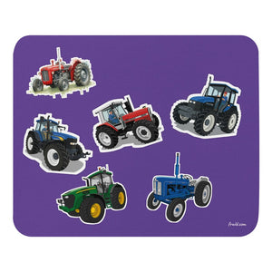 Furrow & Fields Mouse Pad Mouse Pad No. 21 | Coloured Background Quality Farmers Merch