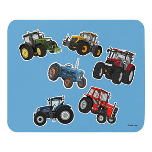 Furrow & Fields Mouse Pad Mouse Pad No. 22 | Coloured Background Quality Farmers Merch