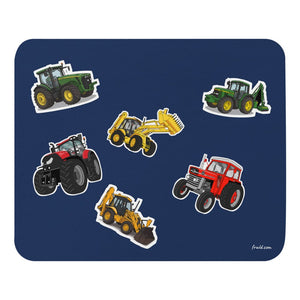 Furrow & Fields Mouse Pad Mouse Pad No. 24 | Coloured Background Quality Farmers Merch