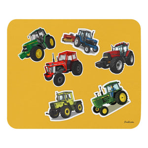 Furrow & Fields Mouse Pad Mouse Pad No. 27 | Coloured Background Quality Farmers Merch