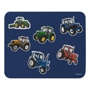 Furrow & Fields Mouse Pad Mouse Pad No. 31 | Coloured Background Quality Farmers Merch