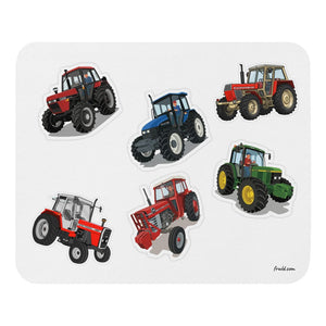 Furrow & Fields Mouse Pad Mouse Pad No. 37 | White Background Quality Farmers Merch