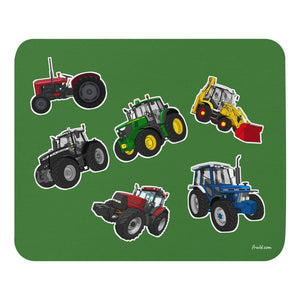Furrow & Fields Mouse Pad Mouse Pad No. 44 | Coloured Background Quality Farmers Merch