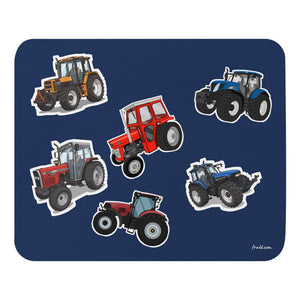 Furrow & Fields Mouse Pad Mouse Pad No. 54 | Coloured Background Quality Farmers Merch